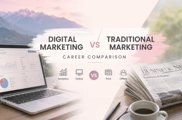 Digital Marketing vs Traditional Marketing: Career Comparison